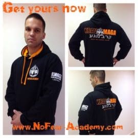 NFA, Krav, Maga, Hoodie, orange